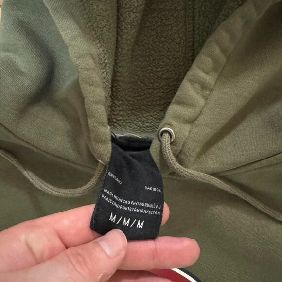 Dickies Vintage Style Y2K Horse Shoe Logo Green Hoodie - Picture 4 of 6